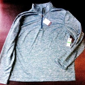 Men’s Van Heusen Air Quarter Zip Pullover-Large
